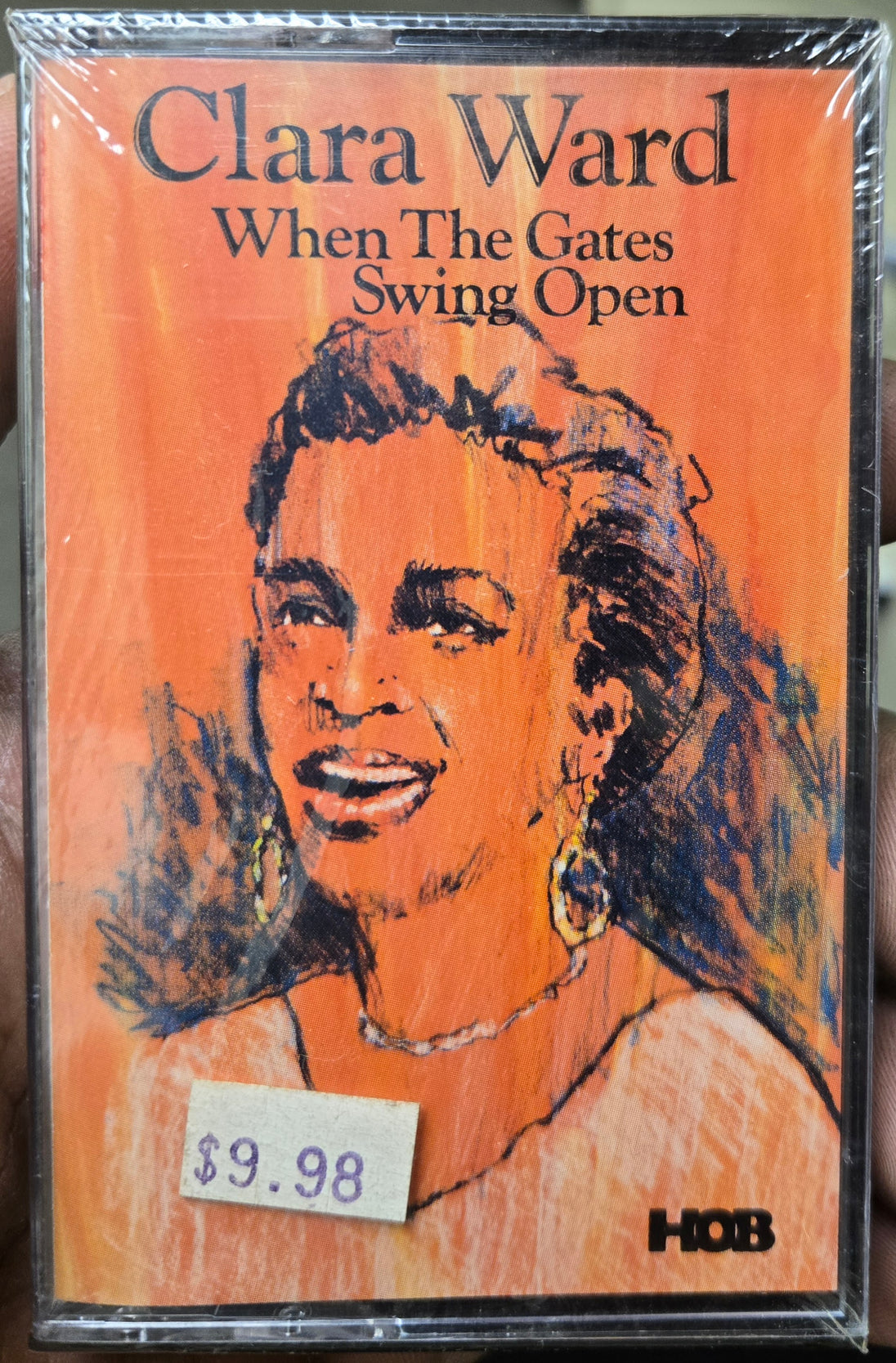 Clara Ward "When The Gates Swing Open"-Cassette Tapes-UnDigable Digs