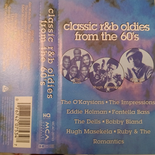 Classic R&B Oldies From The 60's Volume 1-Cassette Tapes-UnDigable Digs