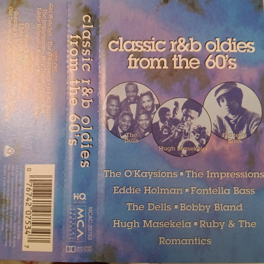 Classic R&B Oldies From The 60's Volume 1-Cassette Tapes-UnDigable Digs