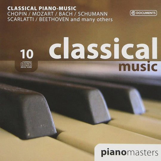 Classical Piano Masters: Rubinstein; Schnabel; Gilels (3xCD)-CDs-UnDigable Digs