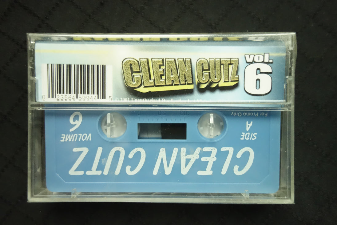Clean Cutz Vol. 6: All Clean Versions For Kids & Adults-Cassette Tapes-UnDigable Digs