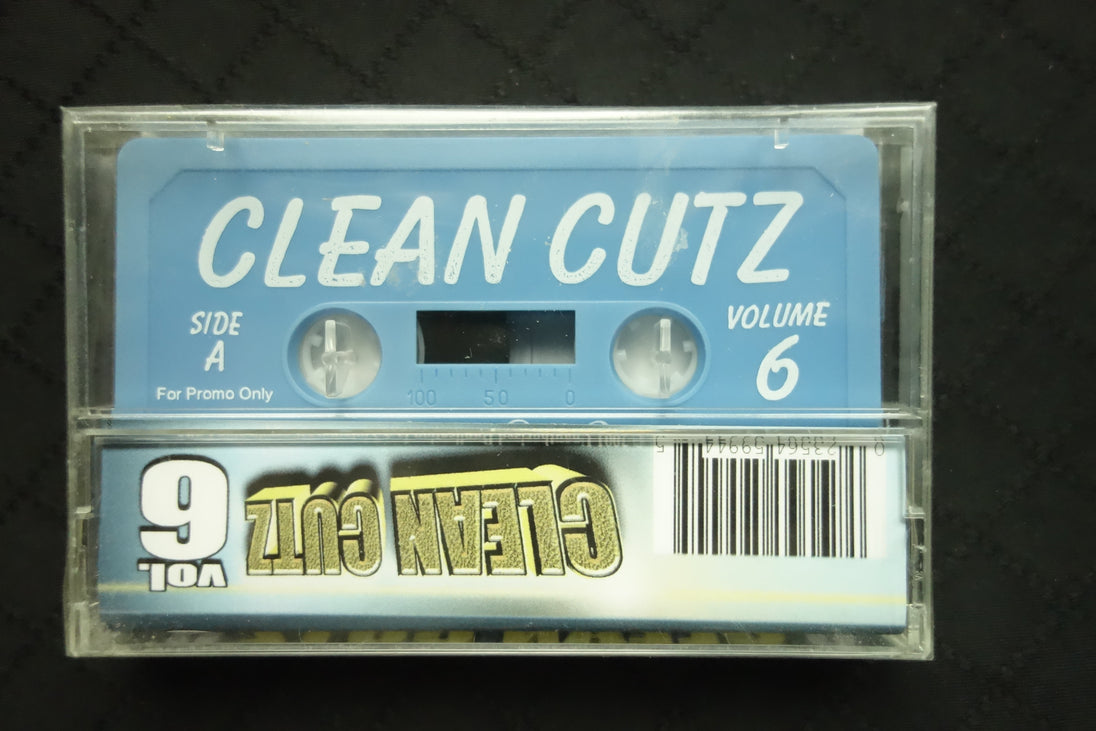 Clean Cutz Vol. 6: All Clean Versions For Kids & Adults-Cassette Tapes-UnDigable Digs