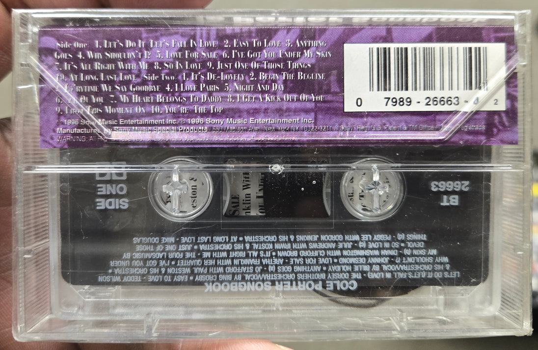 Cole Porter "Songbook"-Cassette Tapes-UnDigable Digs