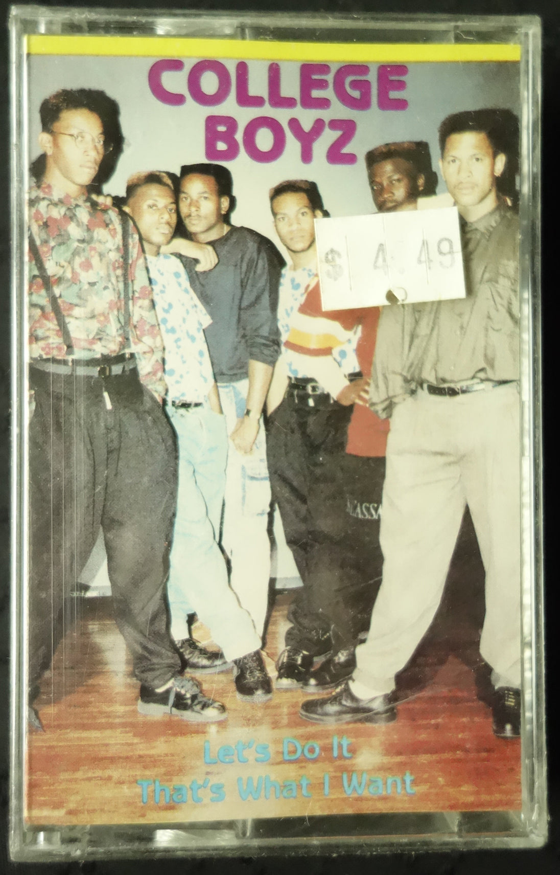 College Boyz "Let's Do It! / That's What I Want" (Maxi-Single)-Cassette Tapes-UnDigable Digs