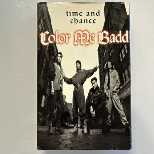 Color Me Bad "Time and Chance" (Single)-Cassette Tapes-UnDigable Digs