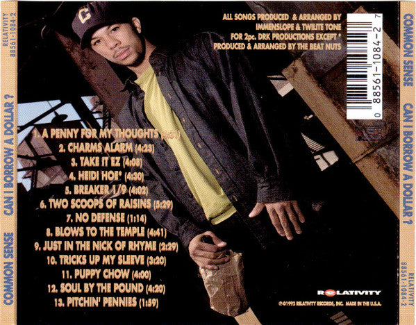 Common Sense "Can I Borrow A Dollar?" (CD)-CDs-UnDigable Digs