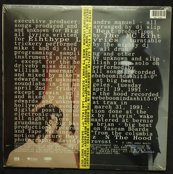 Compton's Most Wanted "Straight Checkn 'Em" (LP)-Vinyl Records-UnDigable Digs