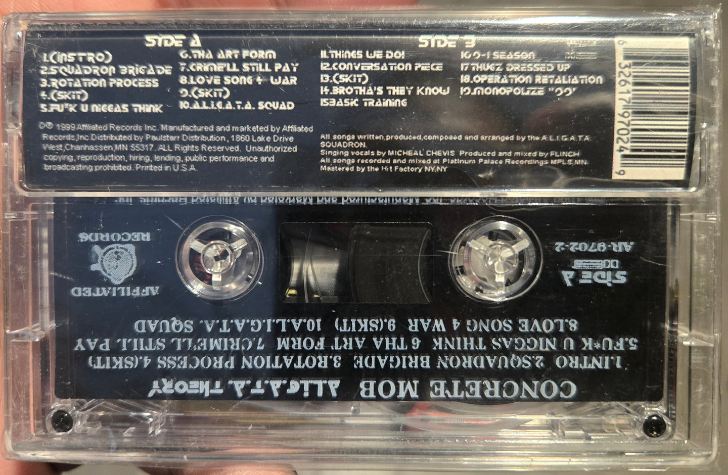 Concrete Mob "A.L.I.G.A.T.A. Theory"-Cassette Tapes-UnDigable Digs