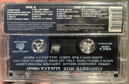 Concrete Mob "A.L.I.G.A.T.A. Theory"-Cassette Tapes-UnDigable Digs