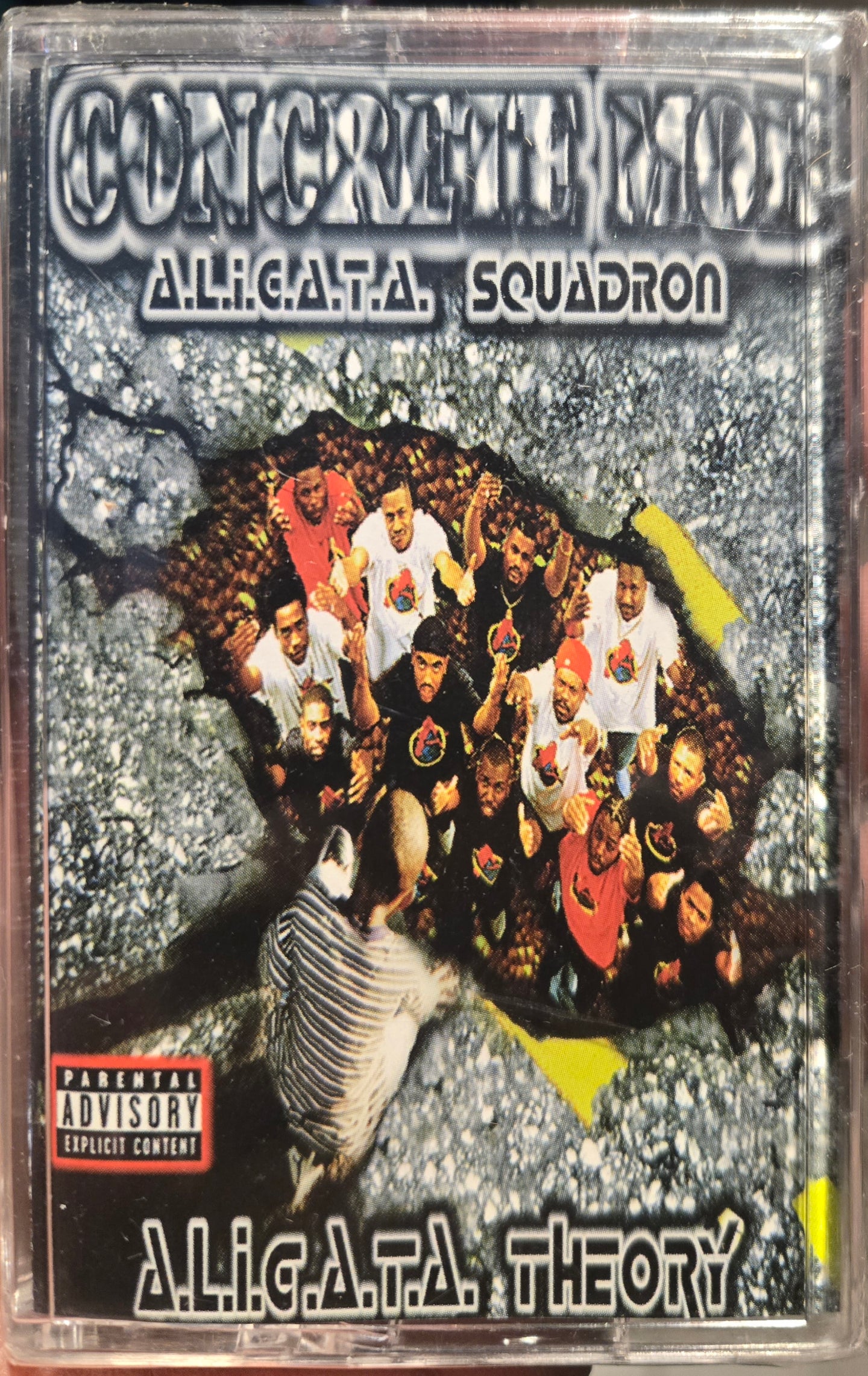 Concrete Mob "A.L.I.G.A.T.A. Theory"-Cassette Tapes-UnDigable Digs