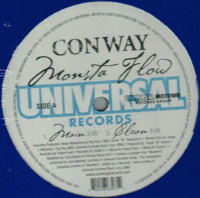 Conway "Monsta Flow" (12" Single)-Vinyl Records-UnDigable Digs
