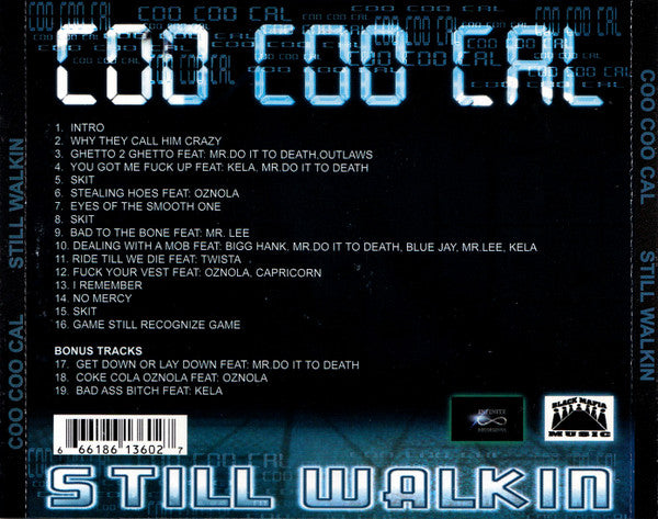 Coo Coo Cal "Still Walkin" (CD)-CDs-UnDigable Digs