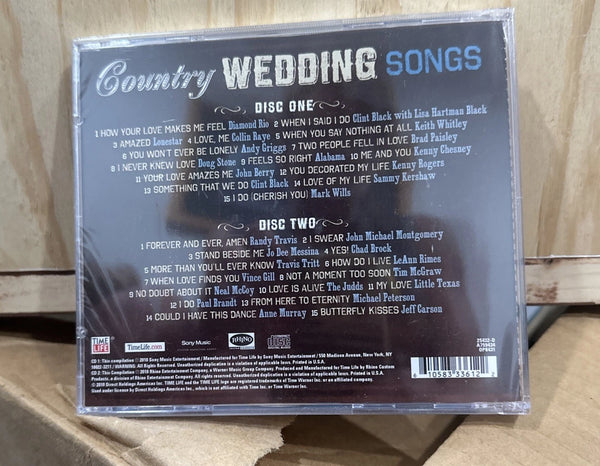 Country Wedding Songs (2xCD)-CDs-UnDigable Digs