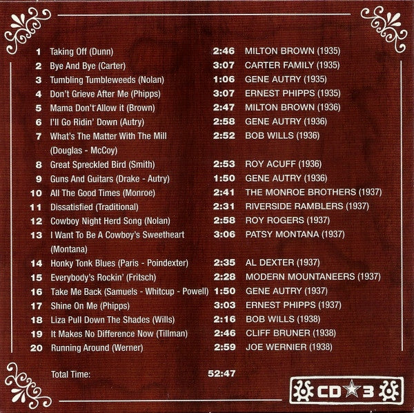Country & Western (10xCD)-CDs-UnDigable Digs