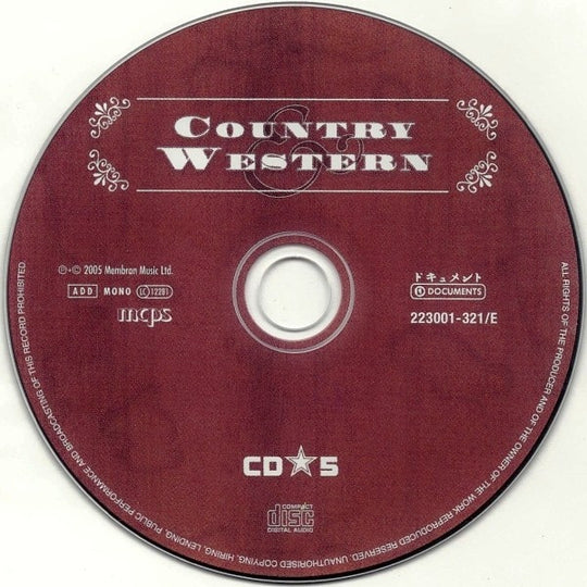 Country & Western (10xCD)-CDs-UnDigable Digs