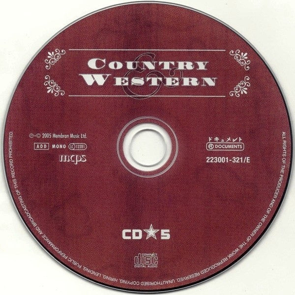 Country & Western (10xCD)-CDs-UnDigable Digs