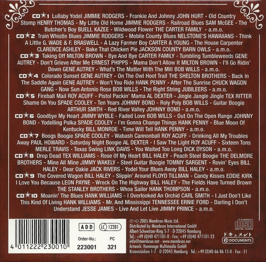 Country & Western (10xCD)-CDs-UnDigable Digs