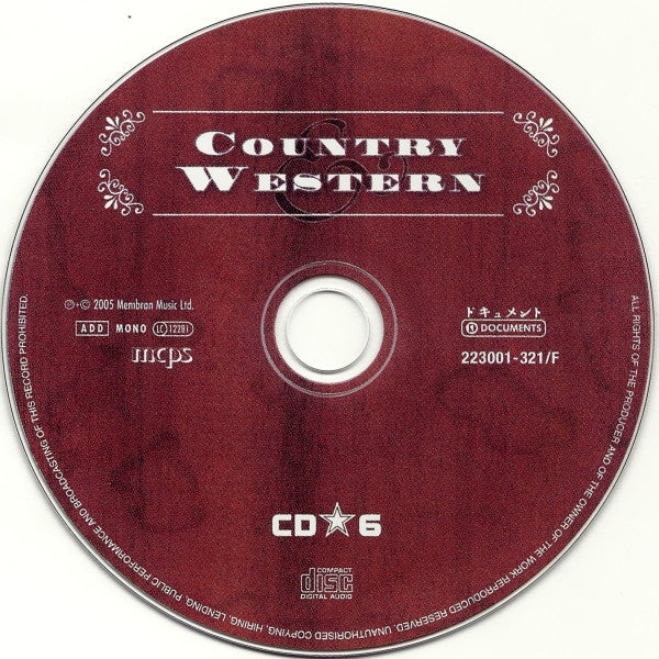 Country & Western (10xCD)-CDs-UnDigable Digs