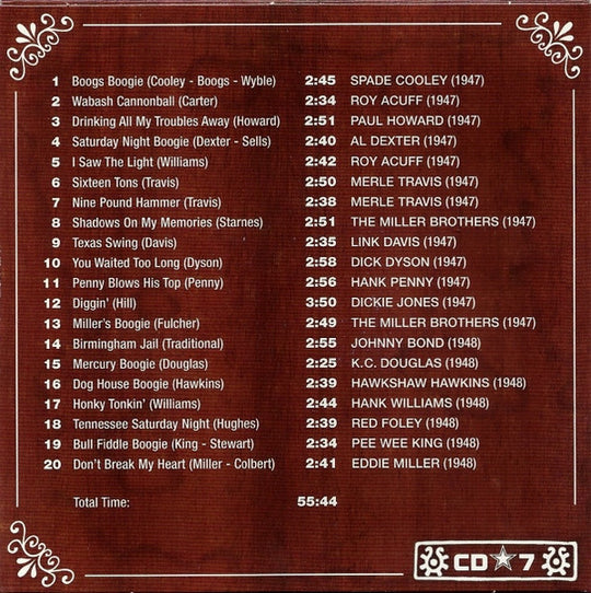 Country & Western (10xCD)-CDs-UnDigable Digs