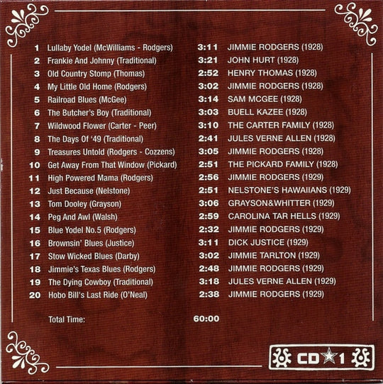 Country & Western (10xCD)-CDs-UnDigable Digs