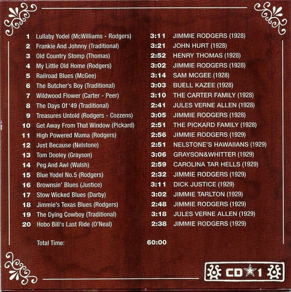 Country & Western (10xCD)-CDs-UnDigable Digs