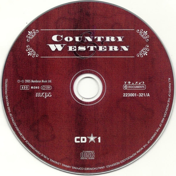 Country & Western (10xCD)-CDs-UnDigable Digs