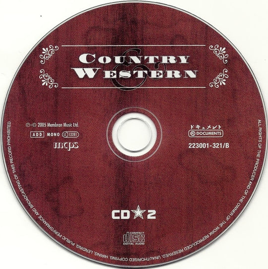 Country & Western (10xCD)-CDs-UnDigable Digs