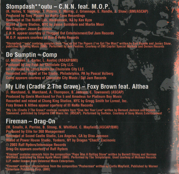 Cradle 2 The Grave (Music From And Inspired By The Motion Picture) (CD)-CDs-UnDigable Digs