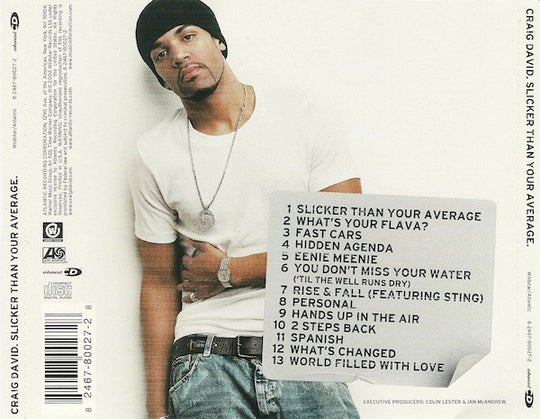 Craig David "Slicker Than Your Average" (CD)-CDs-UnDigable Digs