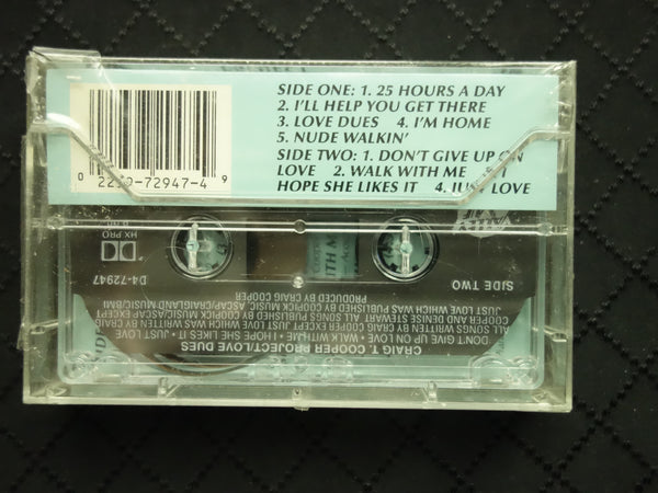 Craig T. Cooper Project "Love Dues"-Cassette Tapes-UnDigable Digs