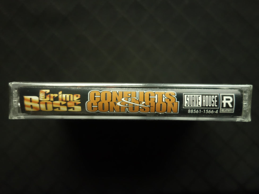Crime Boss "Conflicts & Confusion"-Cassette Tapes-UnDigable Digs