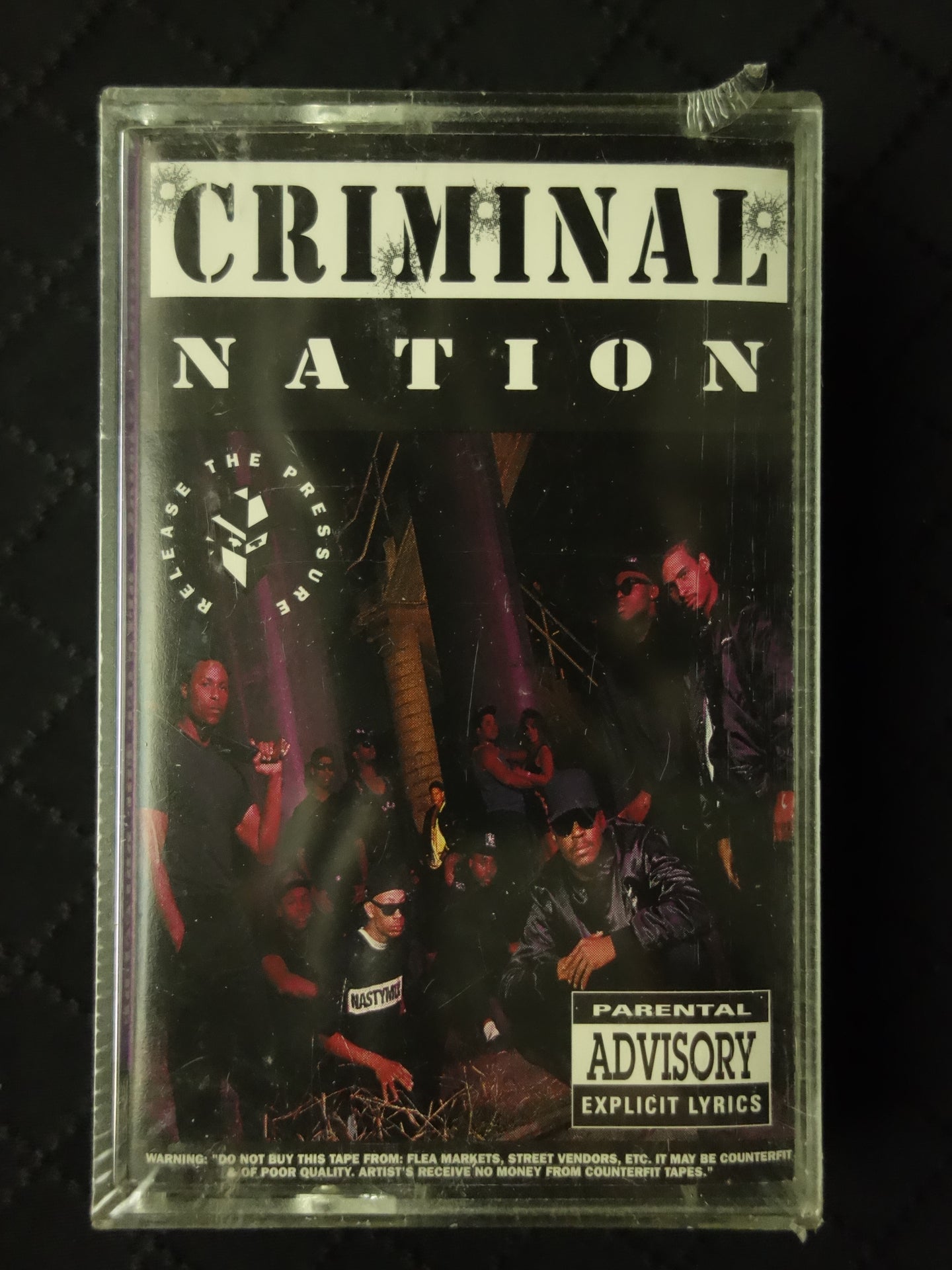 Criminal Nation ‎"Release The Pressure"-Cassette Tapes-UnDigable Digs