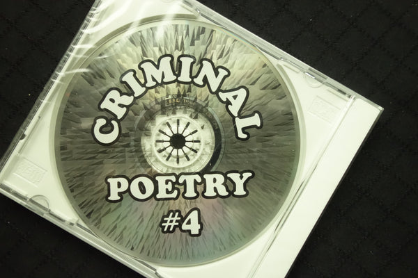 Criminal Poetry #4 (CD)-CDs-UnDigable Digs