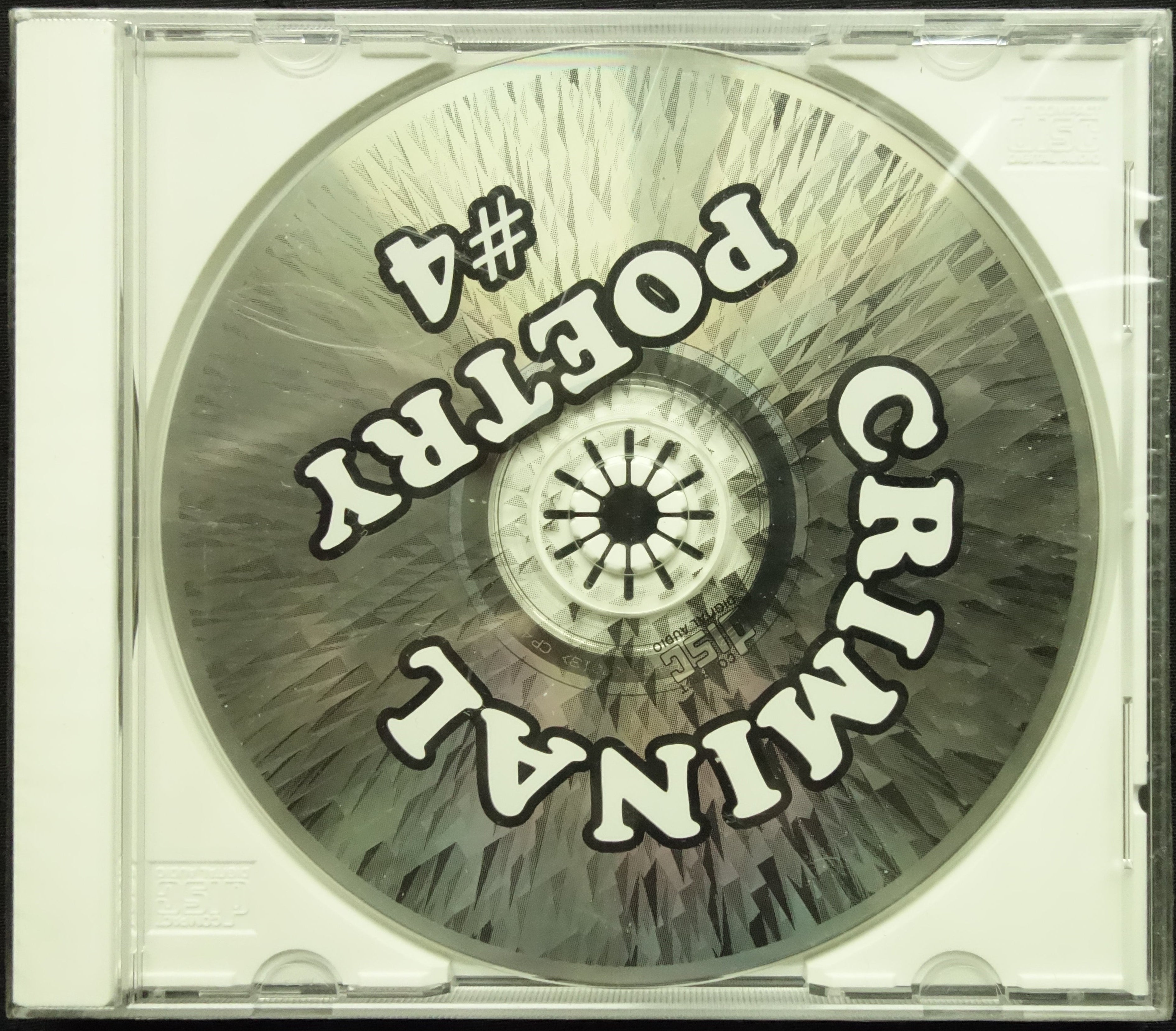 Criminal Poetry #4 (CD)-CDs-UnDigable Digs