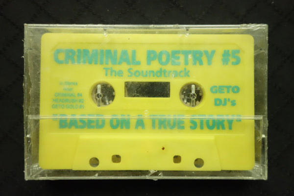 Criminal Poetry #5: Based On A True Story-Cassette Tapes-UnDigable Digs