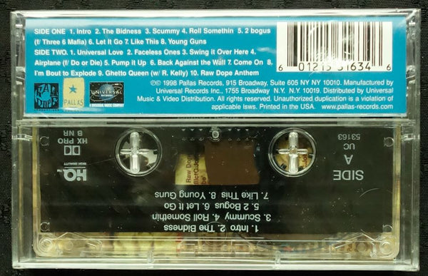 Crucial Conflict "Good Side Bad Side"-Cassette Tapes-UnDigable Digs