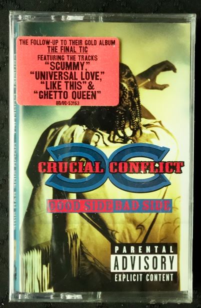Crucial Conflict "Good Side Bad Side"-Cassette Tapes-UnDigable Digs