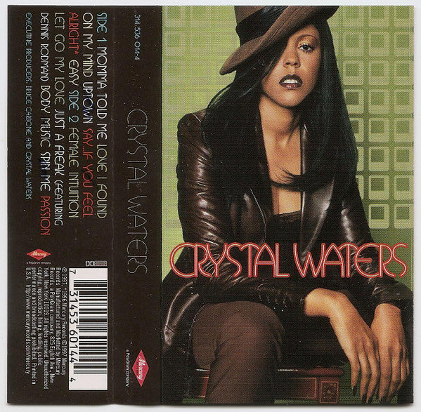 Crystal Waters "Crystal Waters"-Cassette Tapes-UnDigable Digs