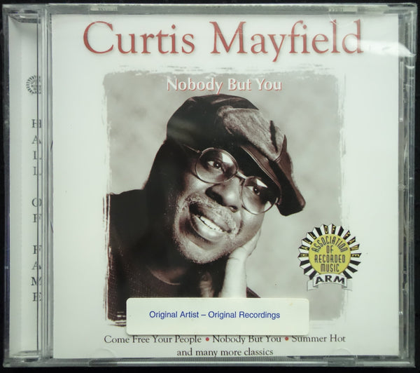 Curtis Mayfield "Nobody But You" (CD)-CDs-UnDigable Digs