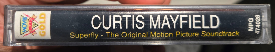 Curtis Mayfield "Superfly" (The Original Motion Picture Soundtrack)-Cassette Tapes-UnDigable Digs