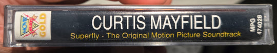 Curtis Mayfield "Superfly" (The Original Motion Picture Soundtrack)-Cassette Tapes-UnDigable Digs