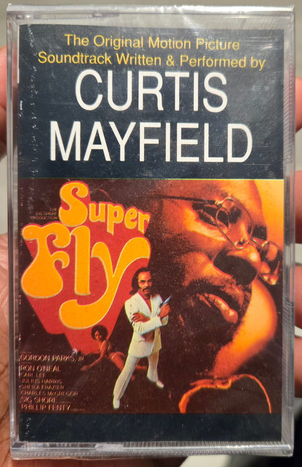 Curtis Mayfield "Superfly" (The Original Motion Picture Soundtrack)-Cassette Tapes-UnDigable Digs