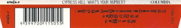 Cypress Hill "What's Your Number?" (CD Maxi-Single)-CDs-UnDigable Digs