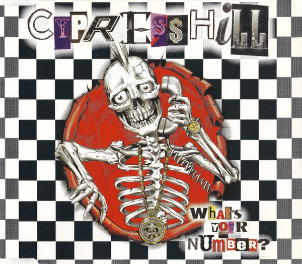 Cypress Hill "What's Your Number?" (CD Maxi-Single)-CDs-UnDigable Digs