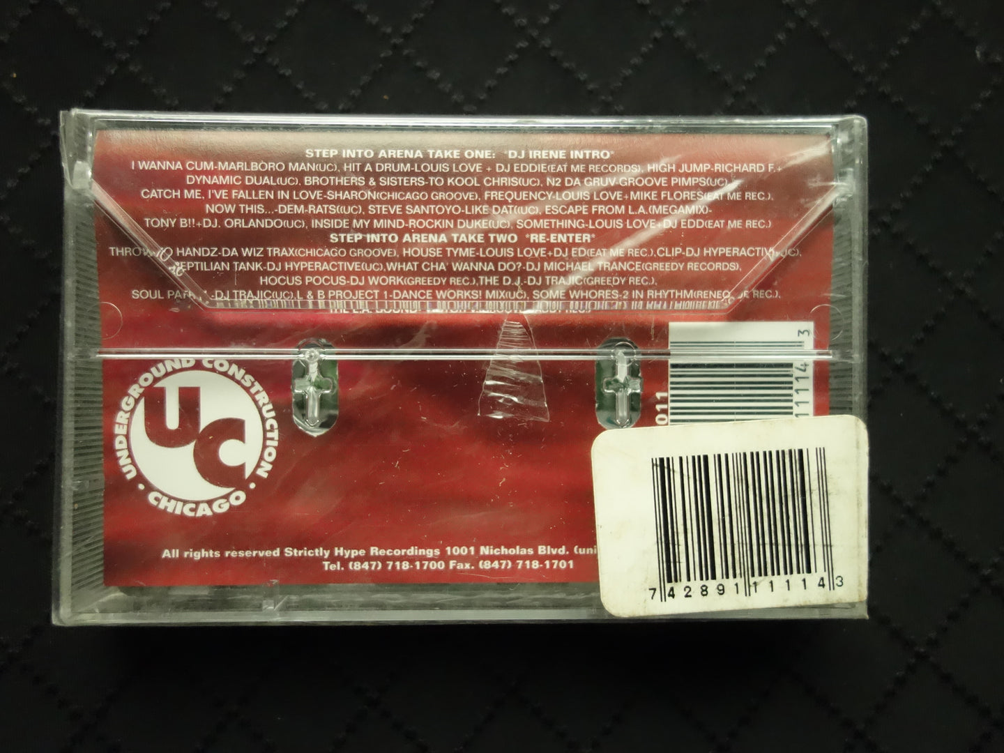 DJ Irene "Hard House Live: At The Legendary Arena"-Cassette Tapes-UnDigable Digs