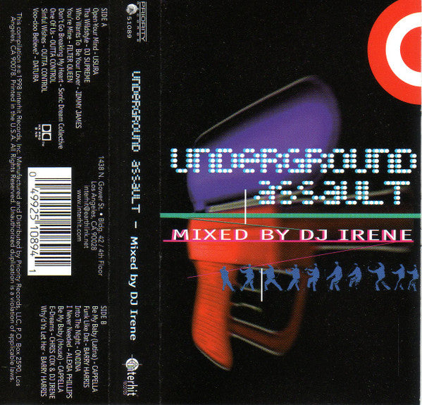 DJ Irene "Underground Assault"-Cassette Tapes-UnDigable Digs