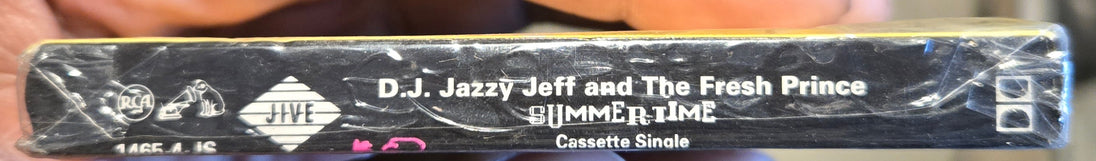 DJ Jazzy Jeff & The Fresh Prince "Summertime" (Cassette Single)-Cassette Tapes-UnDigable Digs
