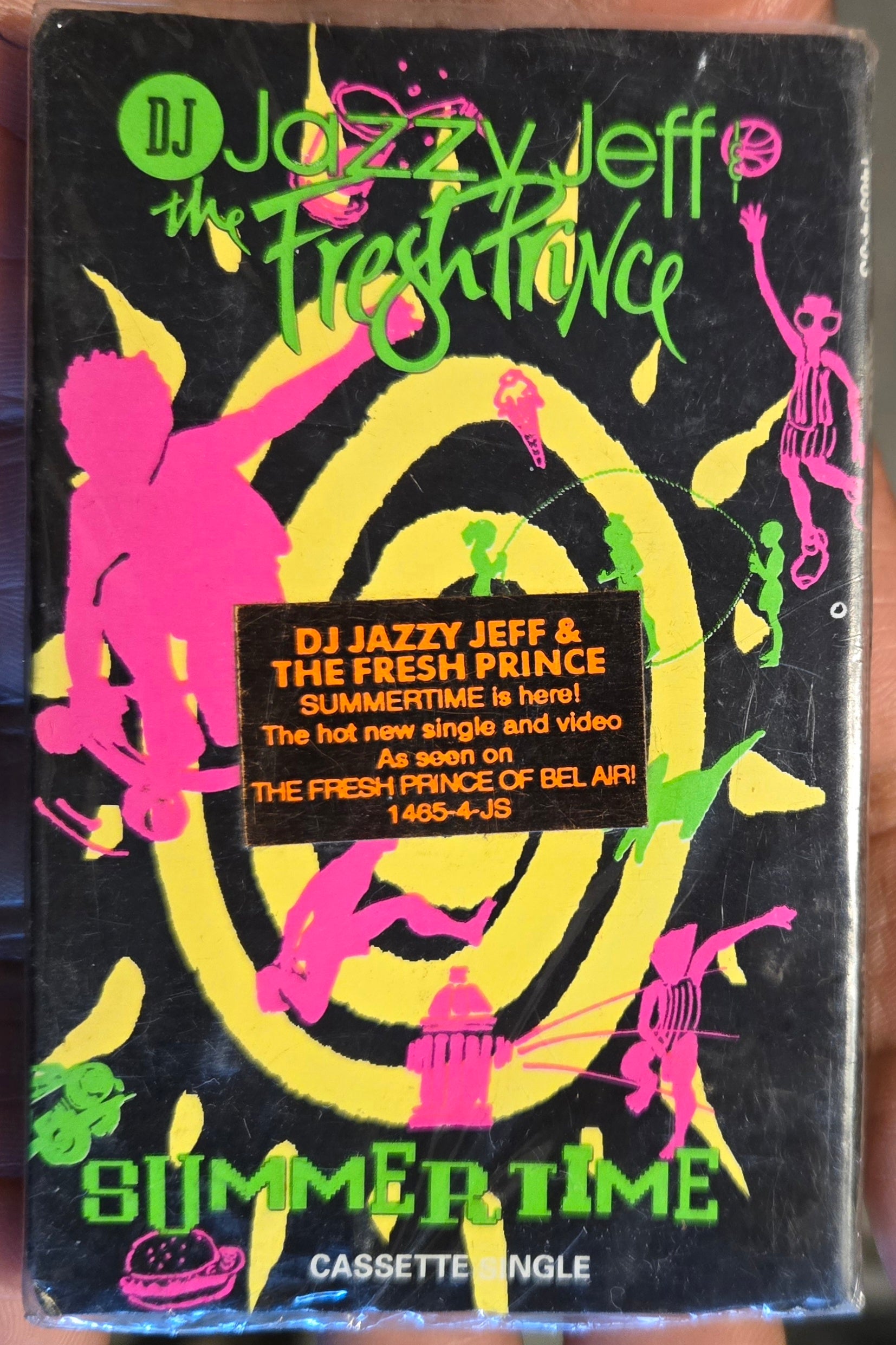 DJ Jazzy Jeff & The Fresh Prince "Summertime" (Cassette Single)-Cassette Tapes-UnDigable Digs