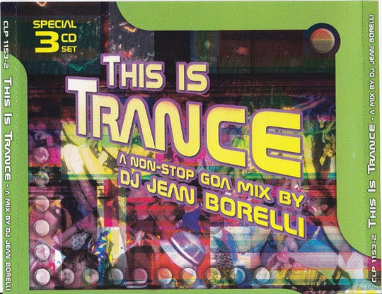 DJ Jean Borelli "This Is Trance" (CD)-CDs-UnDigable Digs