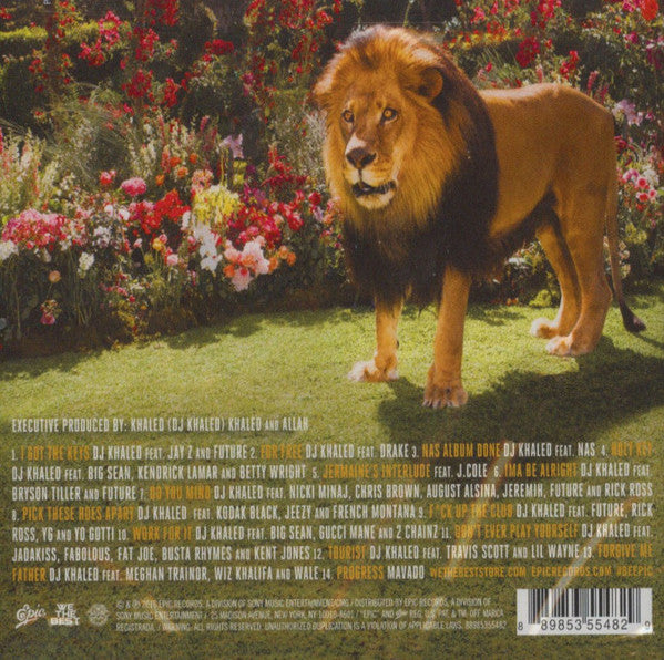 DJ Khaled "Major Key" (CD)-CDs-UnDigable Digs